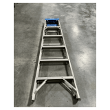 Werner aluminum step ladder