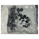 Assortment of linotype printing letters