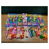 PEZ dispensers Holiday and smiling faces.