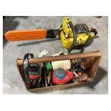 John Deere chain saw, 18" bar