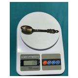 Sterling silver collector spoon, High School, Gallatin, MO.
