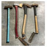 Axe, wedge, splitting maul, etc.