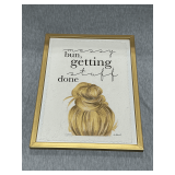 Framed artwork