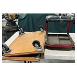 Pair of rolling platforms 16" x 24"