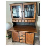 Antique kitchen cabinet, CONTENTS  NOT INCLUDED