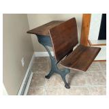 Antique Silent Giant student's desk