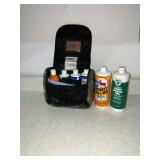 Scent Shield canvas pack with scent shield products