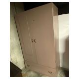 Metal storage cabinet, CONTENTS NOT INCLUDED