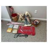 Holiday decorations and wrapping paper