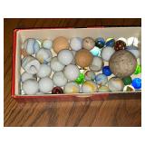Assortment of marbles