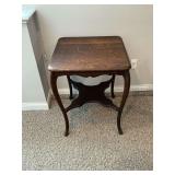 Antique library table