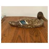 Vintage hand painted Mallard duck decoy