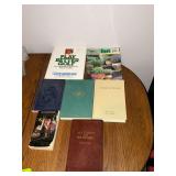 Books including Play Better Golf, Herb Gardening