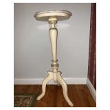 Plant stand with marble top