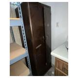 Metal storage cabinet