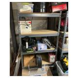 Metal shelving, CONTENTS NOT INCLUDED