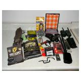 Broadheads, field points, releases, Zippo heater