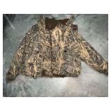 Columbia camo coat with insulated liner