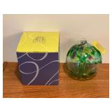 Kitras Art Glass Tree of Enhancement glass ball