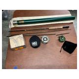 R.L. Winston Rod Co. 9' 4wt fly rod 4-piece (one section broken) in rod case