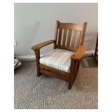 Antique Craftsman style rocker