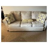 Hughes Furniture microfiber couch