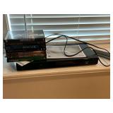 Samsung DVD player with remote and DVD's
