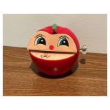 Vintage apple bank Made In Hong Kong, 5' T