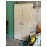 Metal cabinet, CONTENTS NOT INCLUDED