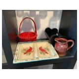 Pottery pitcher 6' T