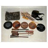 Assortment of turkey calls and various strikers