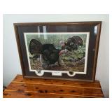 'The Spring Duet' by Terry Hoyt, framed and matted No. 242/370