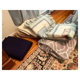 Assorted blankets
