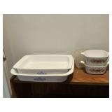 Corningware Blue Cornflower casserole dishes