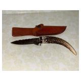 Rite Edge knife and leather sheath