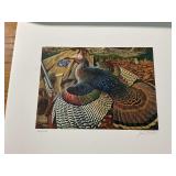 'American Heritage' 1982 Pennsylvania Wild Turkey Stamp Print by Larry Toschik