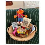 Basket of toys