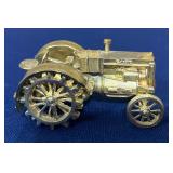Case Gold Plated Pewter Model L Tractor