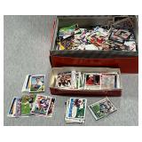 Trading cards, baseball, basketball & football.