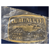 Case 1985 teamwork belt buckle limited edition #1423 of 2000