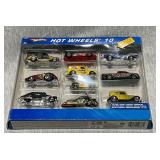 Hot Wheels 10 die cast cars