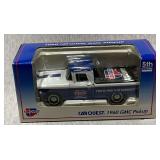 Carquest die cast bank, 1960 GMC Pickup with key