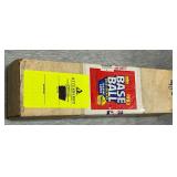 Fleer Baseball logo stickers trading cards, opened box