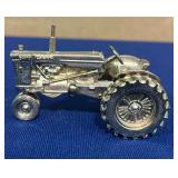 Case Gold Plated Pewter Model 830 Tractor