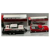 Ertl 1957 Chevy Drag Car & Trailer