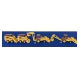 2 Case 580E Loader Backhoes 1:64 Scale
