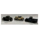 Danbury Mint 24KT gold 1931 Model A , 1932 Ford 3 Window Coupe