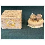 1988 Precious Moments "Many Moons in Same Canoe" in original box