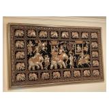 Ornate framed elephant Kuluga from Thailand