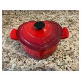 Le Creuset 2L heart shaped dutch oven